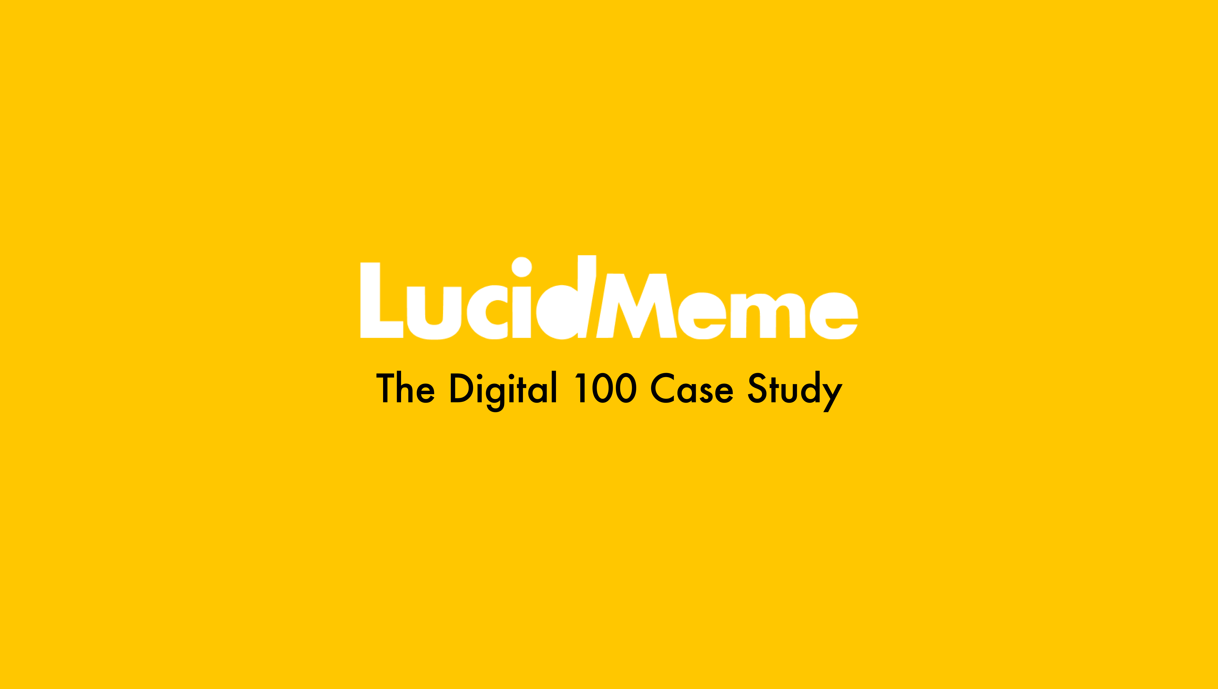 The Digital 100 Case Study